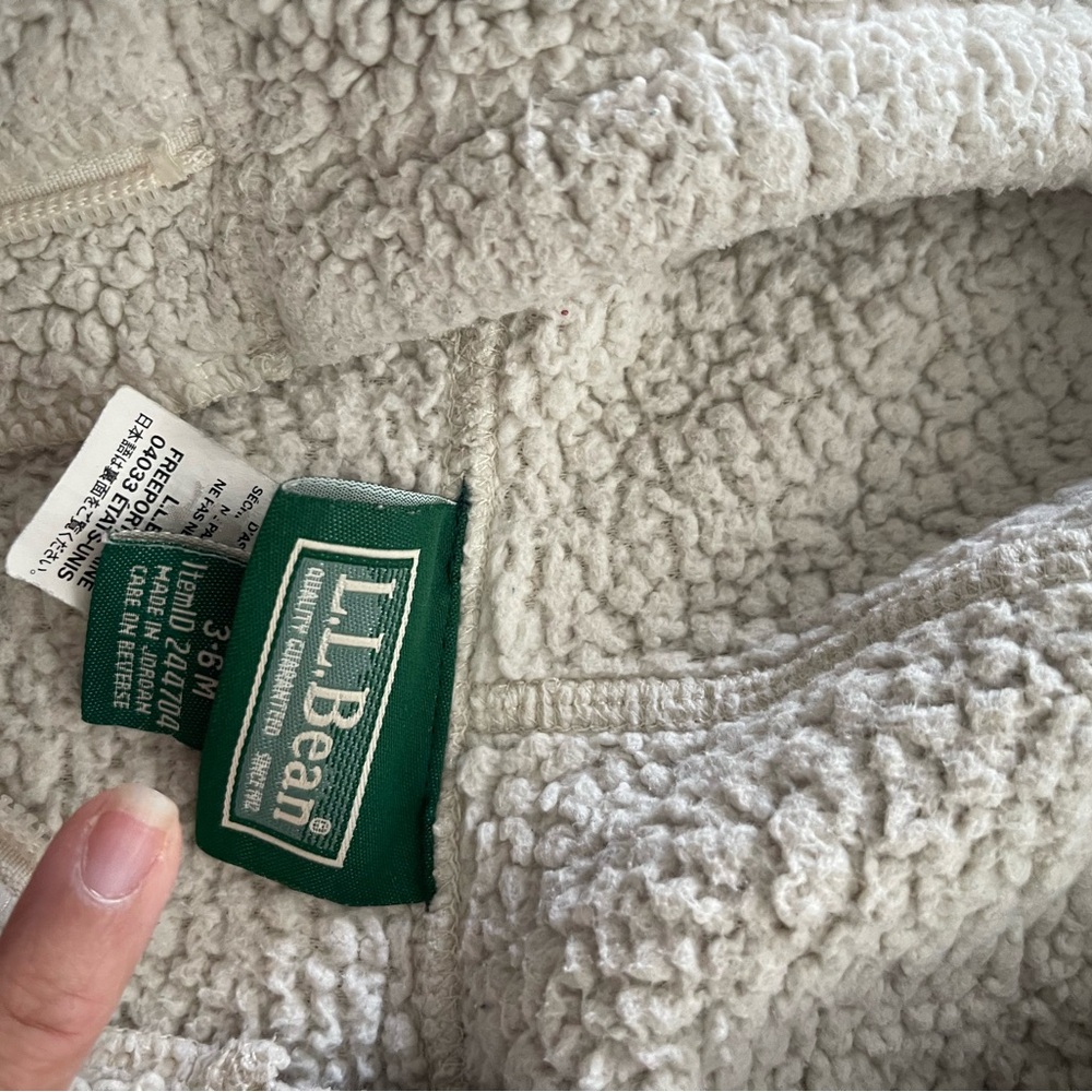 Infants' L.L.Bean Hi-Pile Fleece Bunting - Picture 4 of 4